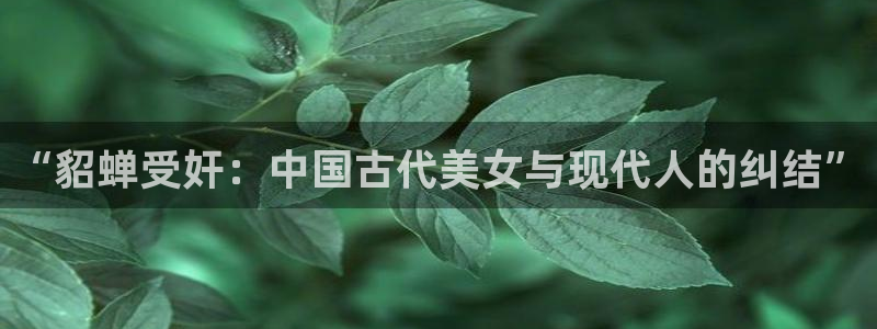 虫虫漫画怎么免费看漫画：“貂蝉受奸：中国古代美女与现代人的纠结”